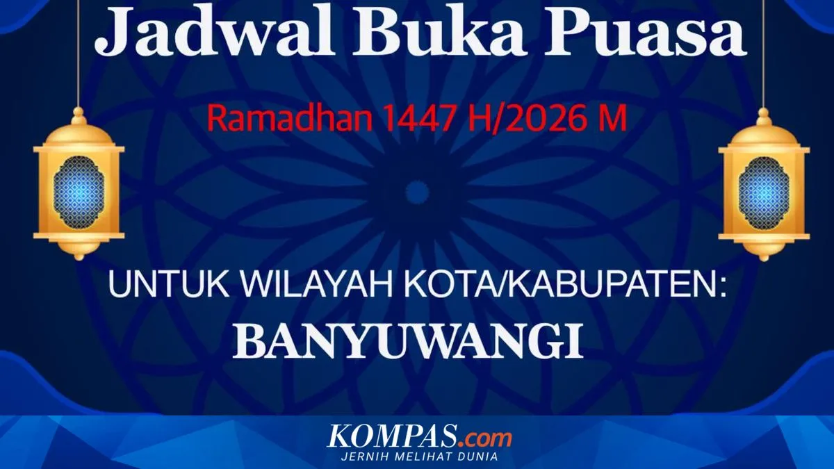 Waktu Buka Puasa di Banyuwangi 21 Februari 2026
