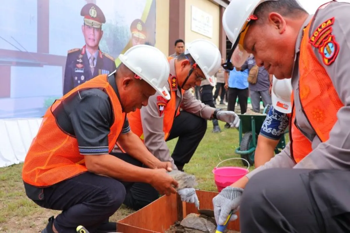 Kapolda Kaltara Resmikan Pembangunan Gedung Ditreskrimsus di Tanjung Selor