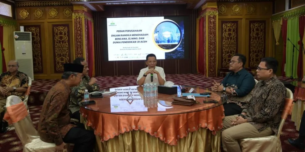 Gubernur Aceh Serukan Perusahaan Peduli Lingkungan Sosial