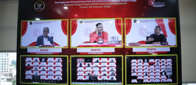 Ketua MK: Hukum Acara Penting untuk Uji Hukum Materiil