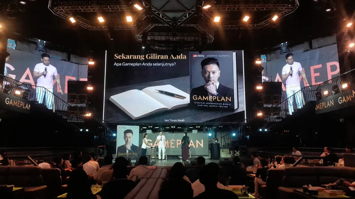 Andrew Susanto Luncurkan Buku 'Game Plan' sebagai Panduan Bisnis Terstruktur