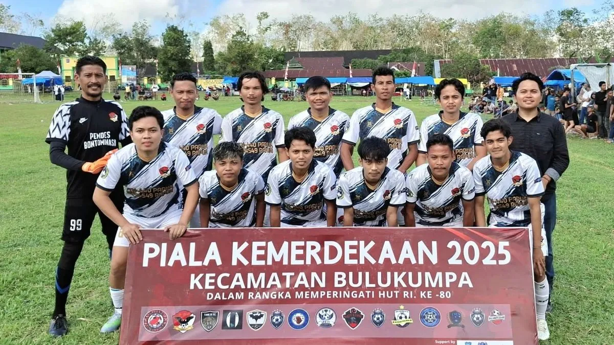 Bontominasa Berhadapan dengan Balangpesoang di Semifinal Piala Kemerdekaan Bulukumpa 2025