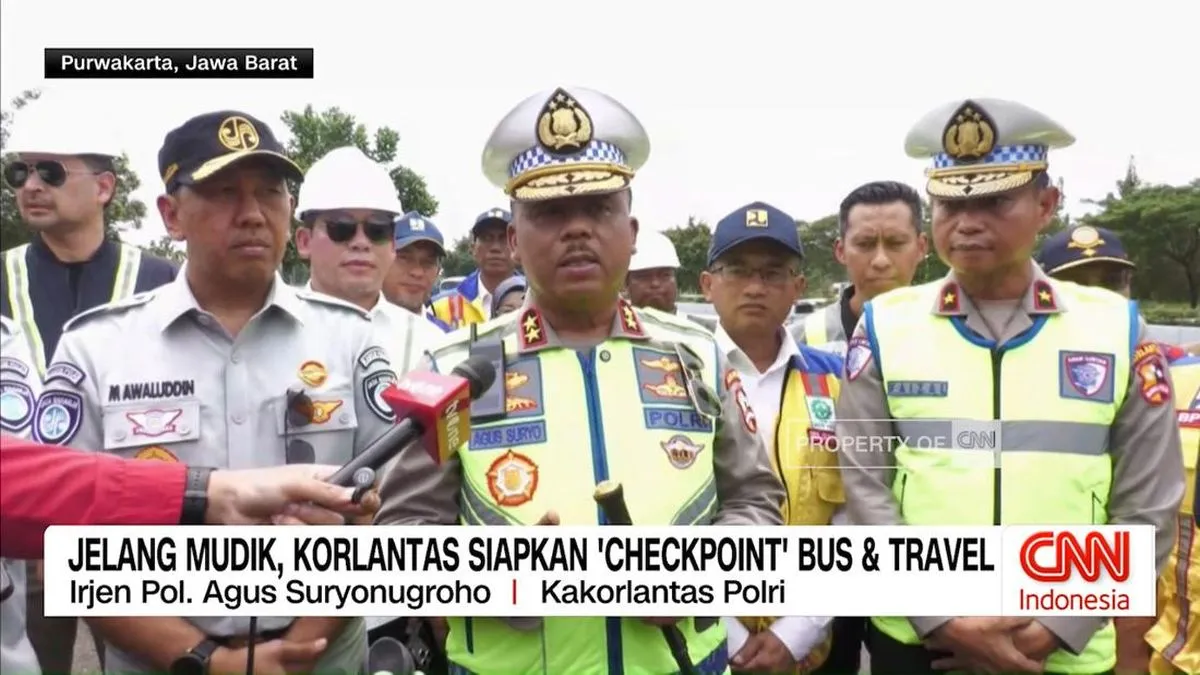 Korlantas Siapkan Checkpoint untuk Amankan Arus Mudik Lebaran