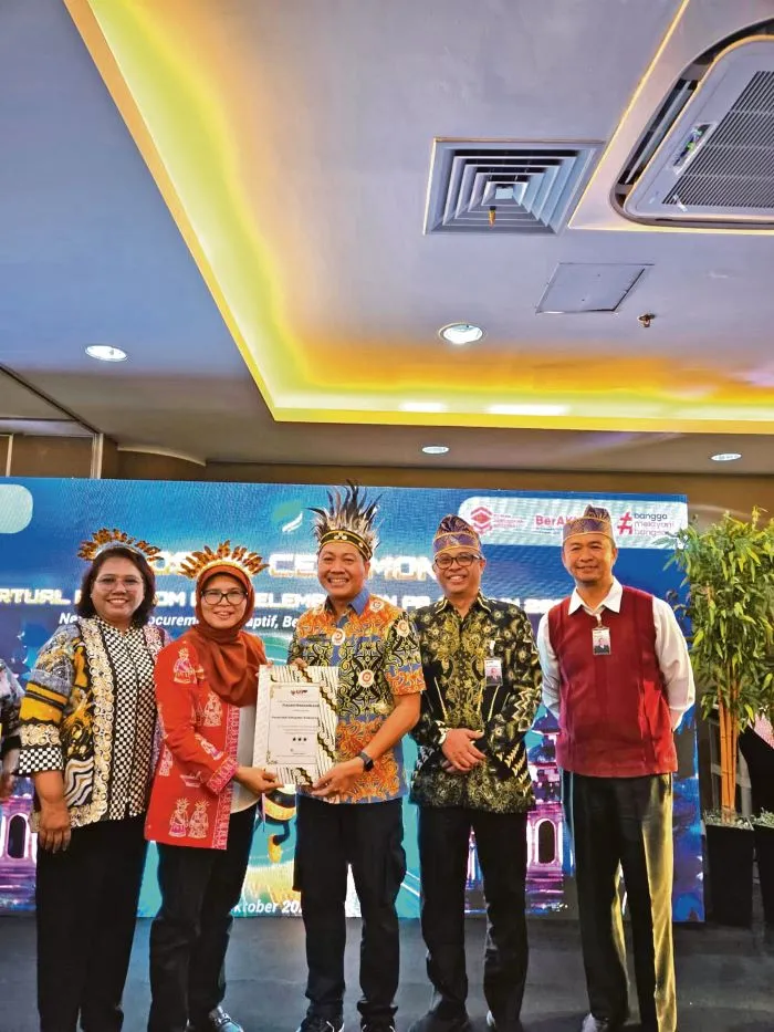 Inovasi Digital Pengadaan Barang dan Jasa di Kotim Mendapat Pengakuan Nasional