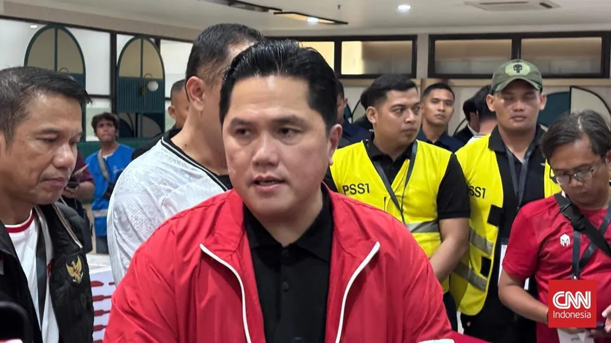 Erick Thohir Serahkan Jadwal Pemusatan Latihan Timnas Jelang FIFA Series 2026 kepada Pelatih