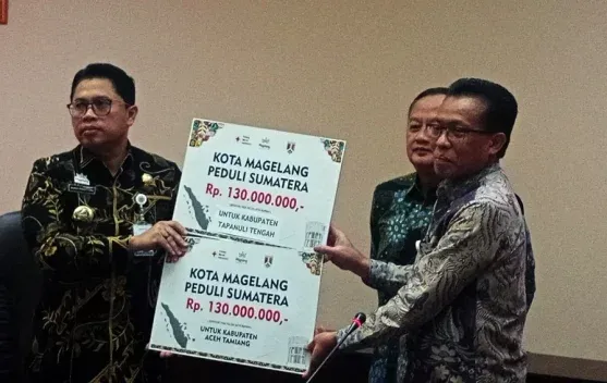 Pemkot Magelang Salurkan Rp 260 Juta untuk Korban Banjir di Sumatera