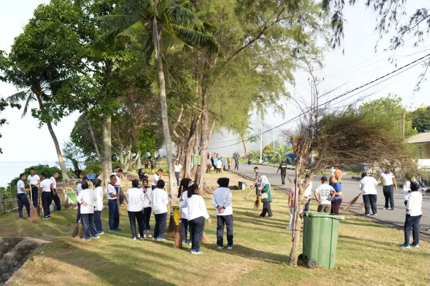 ASN dan Forkopimda Sabang Gelar Gotong Royong untuk Kota Wisata Bersih