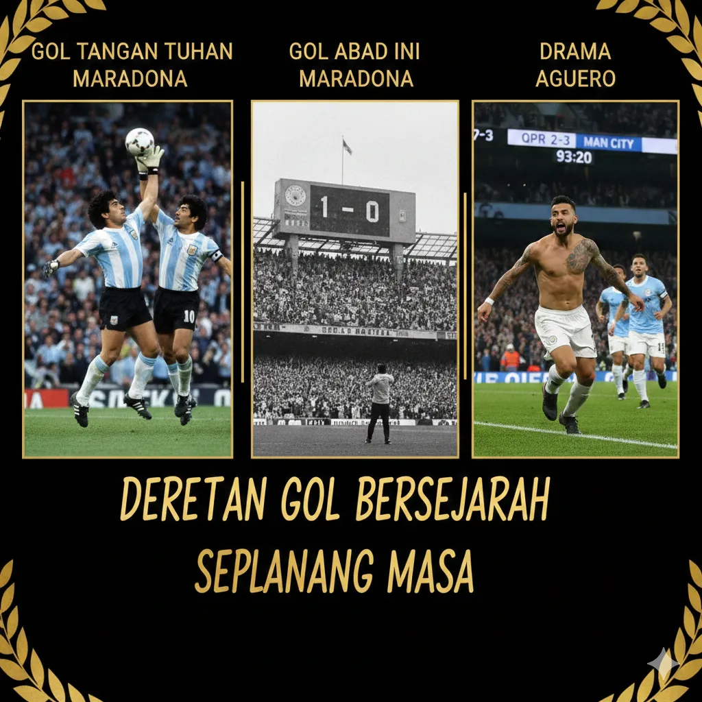 Momen Gol Bersejarah yang Mengubah Sejarah Sepak Bola