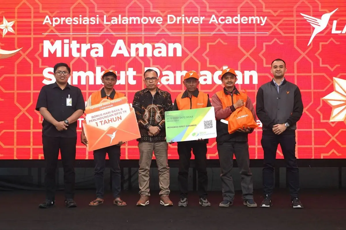 Lalamove Berikan Perlindungan Sosial dan Bonus untuk Mitra Driver Menyambut Ramadan