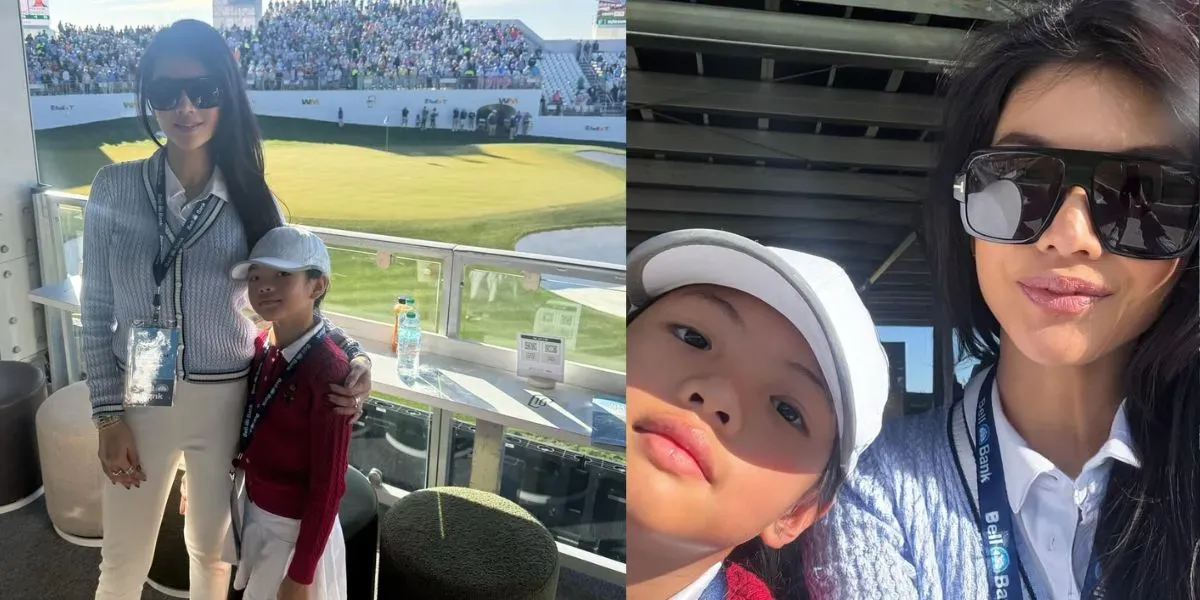 Farah Quinn dan Putrinya Nikmati Momen Spesial di Turnamen Golf Amerika