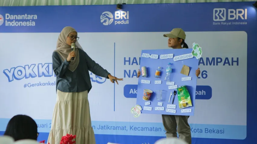 BRI Peduli Lestarikan Lingkungan Lewat Program Pengelolaan Sampah di Bekasi