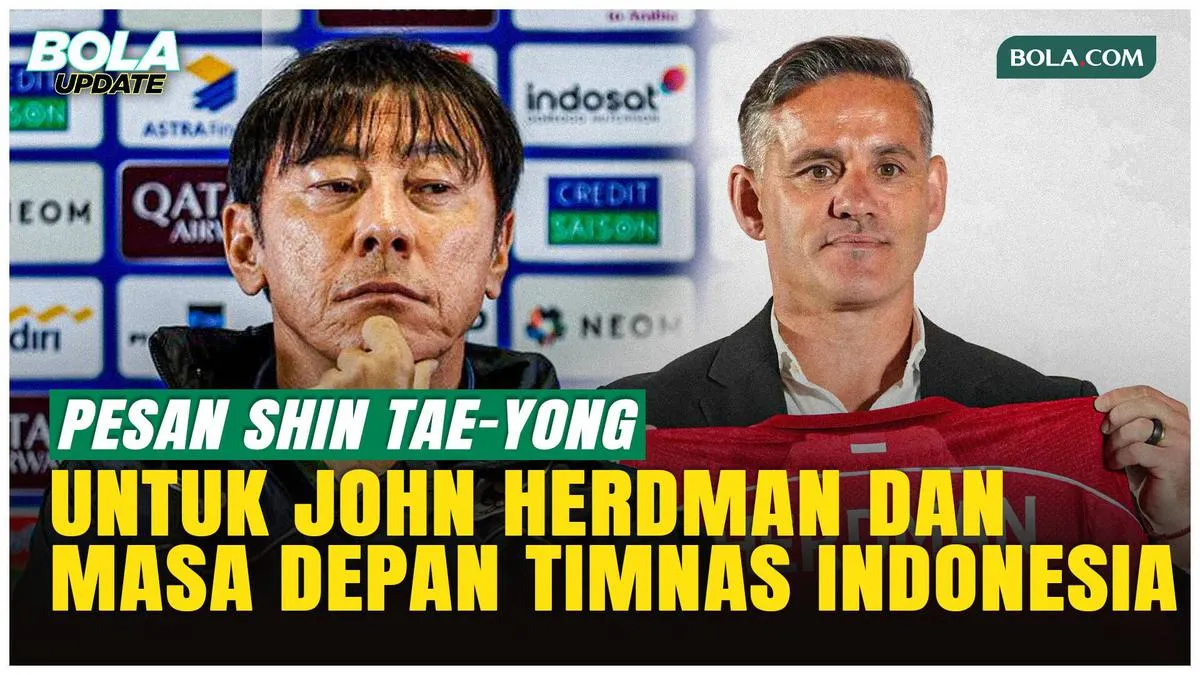 Shin Tae-yong Dukung John Herdman Menuju Piala Dunia 2030 dan 2034