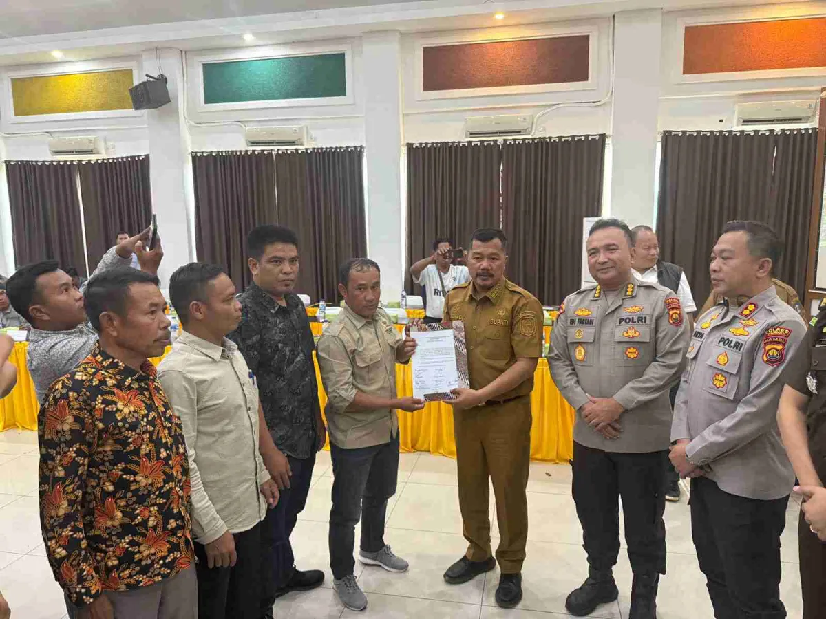 Kesepakatan Pembangunan Pintu Air Danau Kerinci Antara Warga dan PT KMH