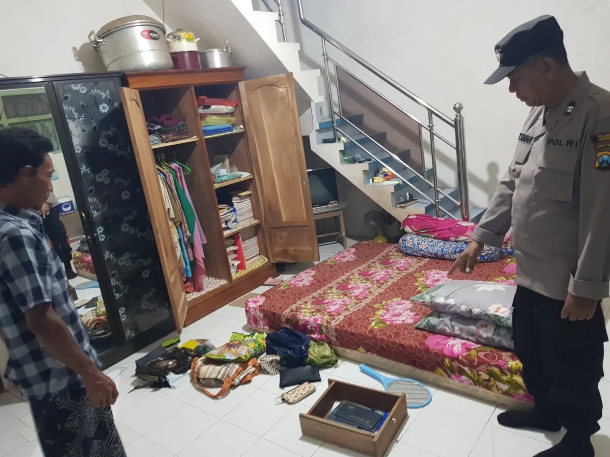 Rumah Kosong di Bungah Gresik Dibobol Saat Pemilik Ziarah