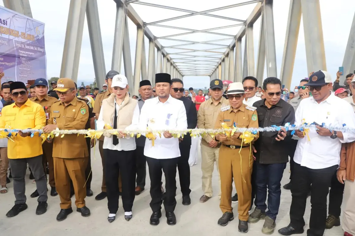 Peresmian Jembatan Sungai Nibung, Mendorong Konektivitas dan Ekonomi di Kaltim