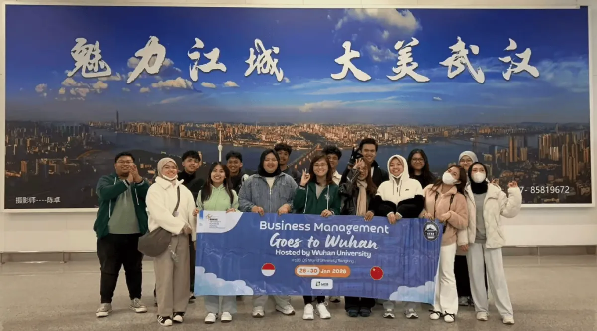 Mahasiswa Binus @Bekasi Tingkatkan Kompetensi Global Lewat Program di Wuhan
