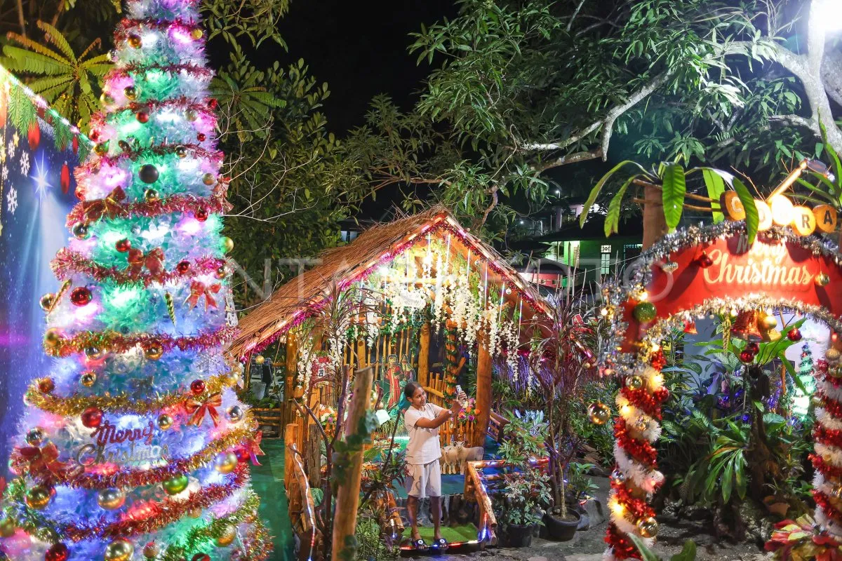 Pondok Natal Manokwari Hiasi Tradisi Sambut Hari Raya