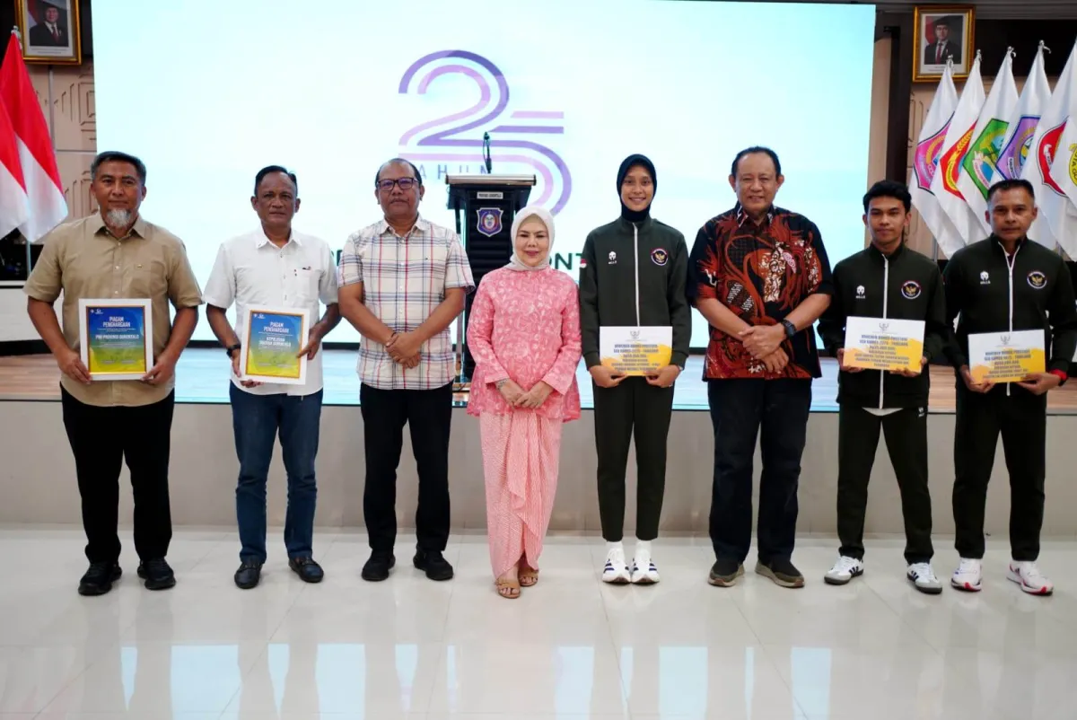 Pemprov Gorontalo Apresiasi Atlet SEA Games 2025 dengan Bonus