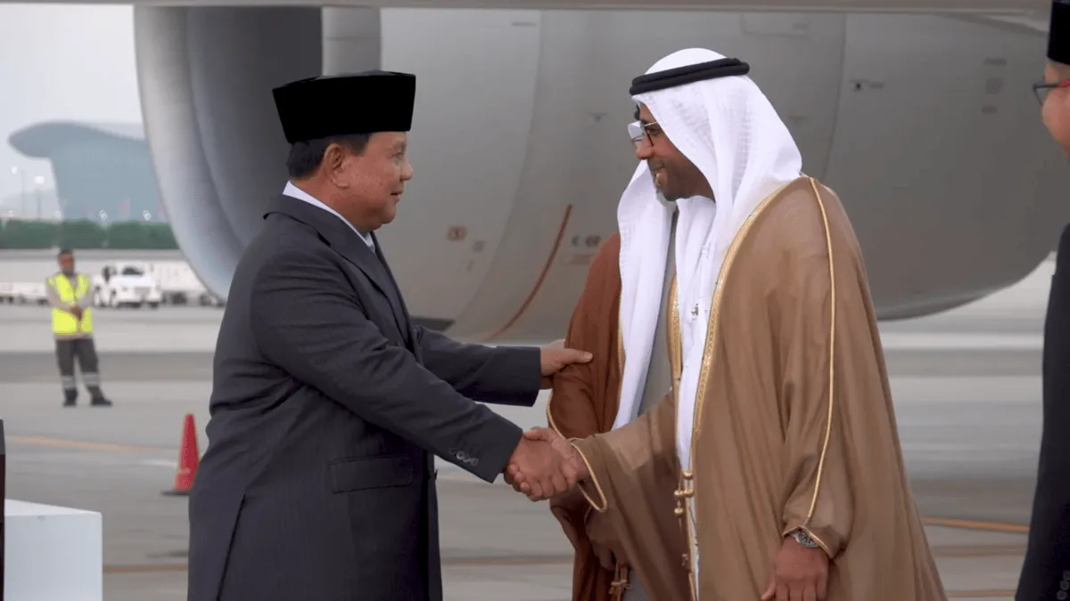 Prabowo Bertemu MBZ untuk Perkuat Kerja Sama Indonesia-PEA