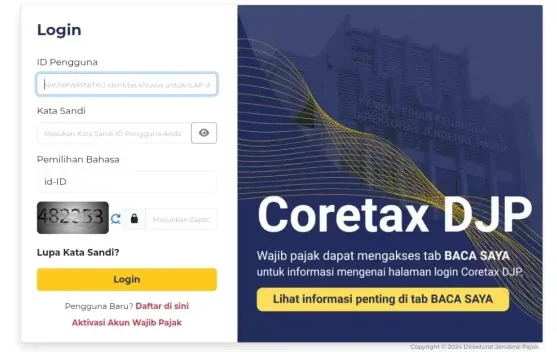 Transformasi Digital Layanan Pajak Nasional dengan Coretax