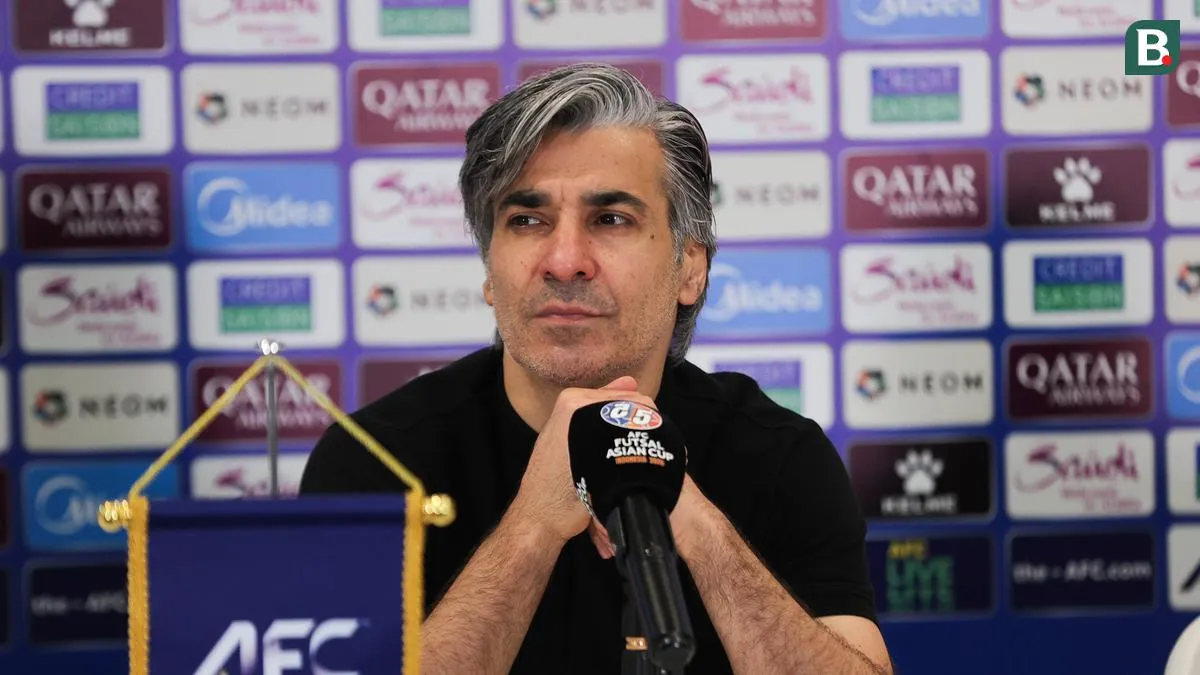 Pelatih Iran Bersikeras Ingin Bawa Pulang Bola di Konferensi Pers Final Piala Asia Futsal 2026