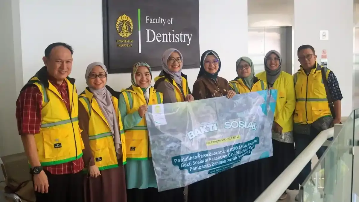 ILUNI FKG UI Lanjutkan Bantuan Kesehatan di Aceh Tamiang