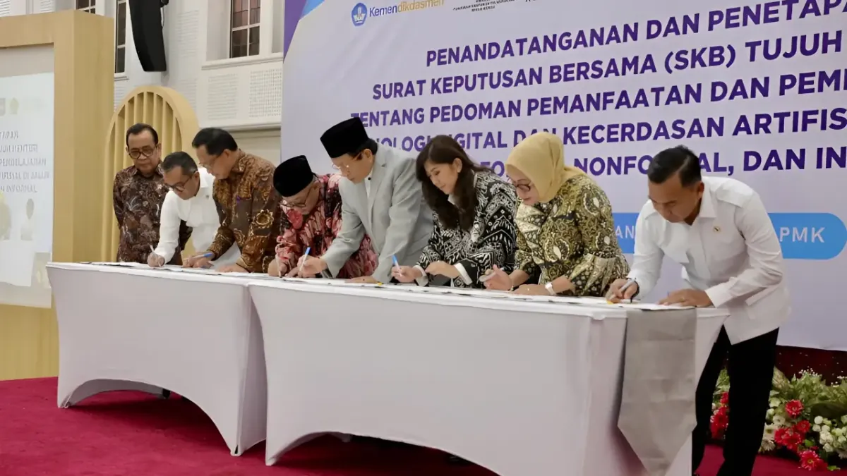 Regulasi Baru: SKB Tujuh Menteri Atur Pemanfaatan AI di Pendidikan Indonesia