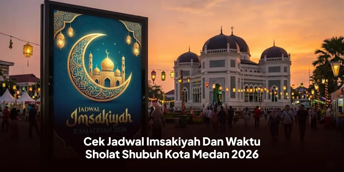 Jadwal Imsakiyah dan Sholat di Medan untuk Ramadan 2026