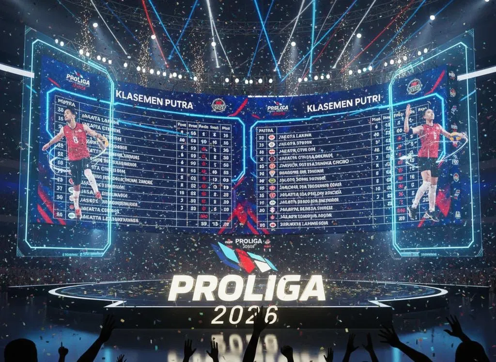 Jadwal dan Klasemen Terbaru Proliga 2026: Gresik Hadapi Pertamina di Minggu 7 dan 8