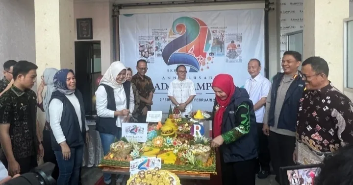 Radar Lampung Rayakan HUT ke-24 dengan Pesan Pembangunan Media yang Dewasa