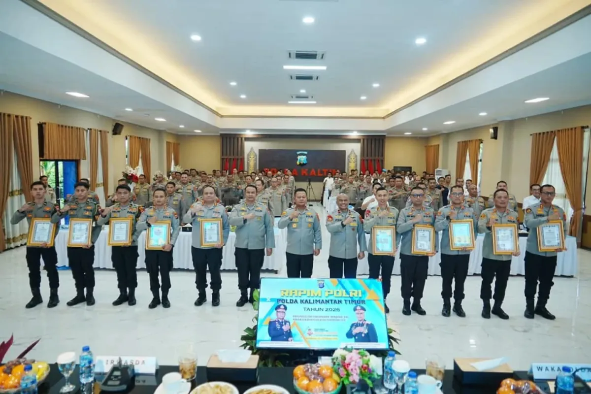 Polda Kaltim Gelar Rapim untuk Perkuat Sinergi dan Amankan Rencana Kerja Pemerintah 2026