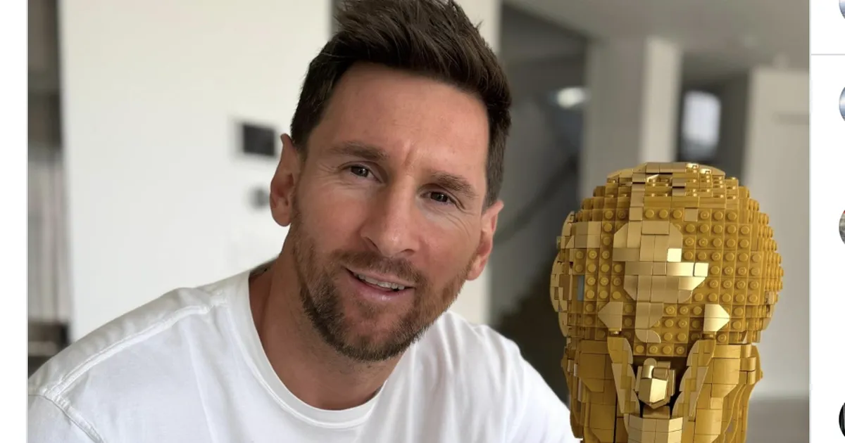 Messi Menyibukkan Diri Dengan Hobi Baru Merakit Lego Sambil Tunggu Piala Dunia
