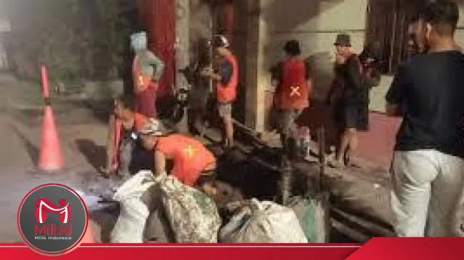 Polsek Cileungsi Bongkar Sindikat Pencurian Kabel Bawah Tanah