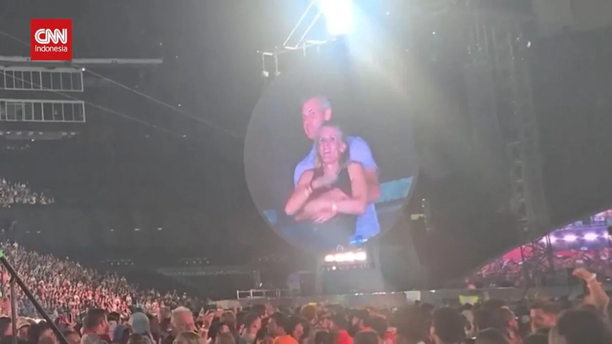 CEO Astronomer Mundur Setelah Video Kontroversi di Konser Coldplay Viral