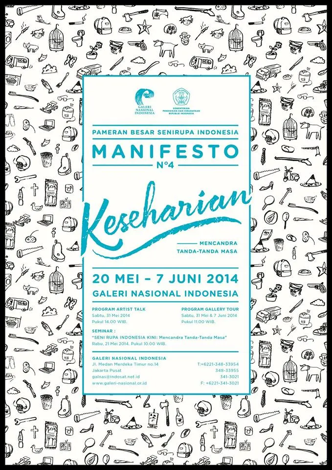 Pameran Seni MANIFESTO No.4: Menggali Keseharian dalam Karya Seni