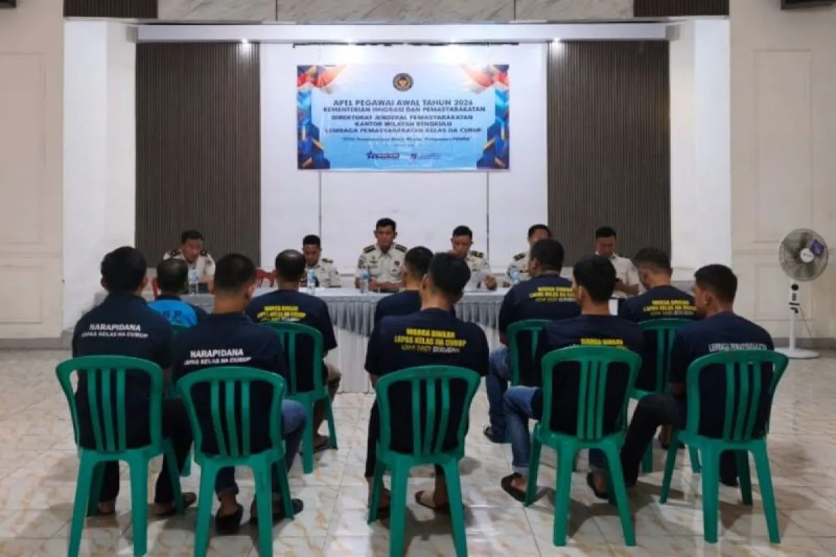 Lapas Curup Penuhi Hak Integrasi Warga Binaan Melalui Sidang TPP