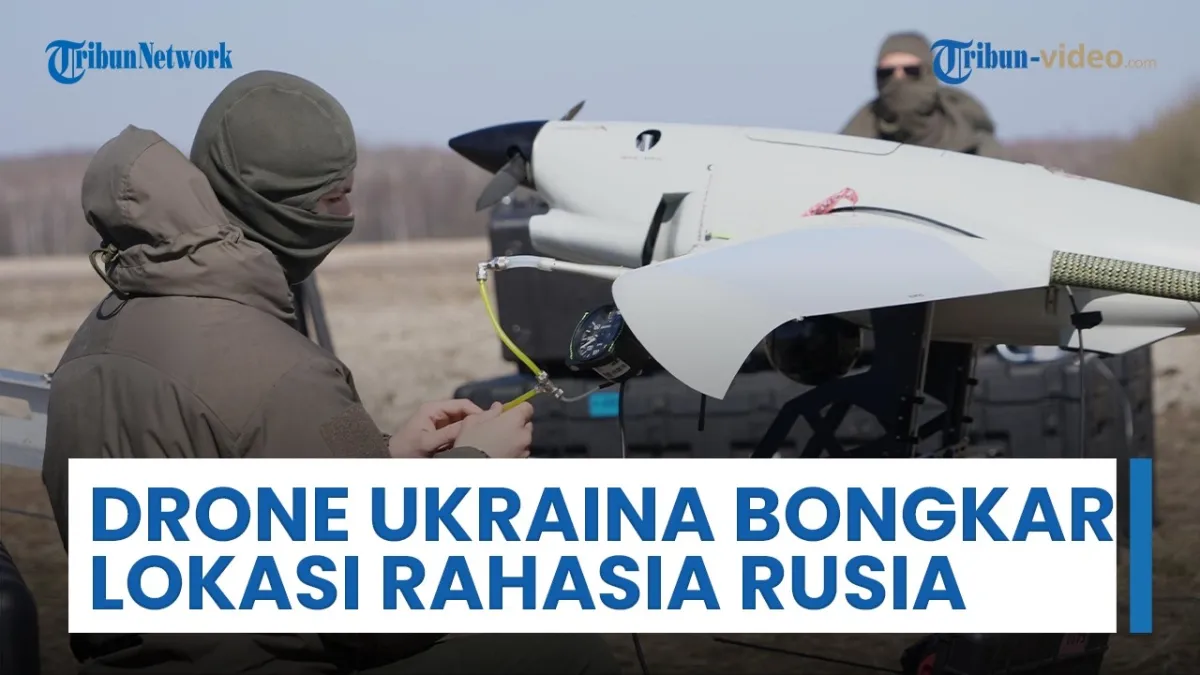 Drone Ukraina Temukan Gudang Tersembunyi Rusia Berisi Kuda dan Mobil Usang