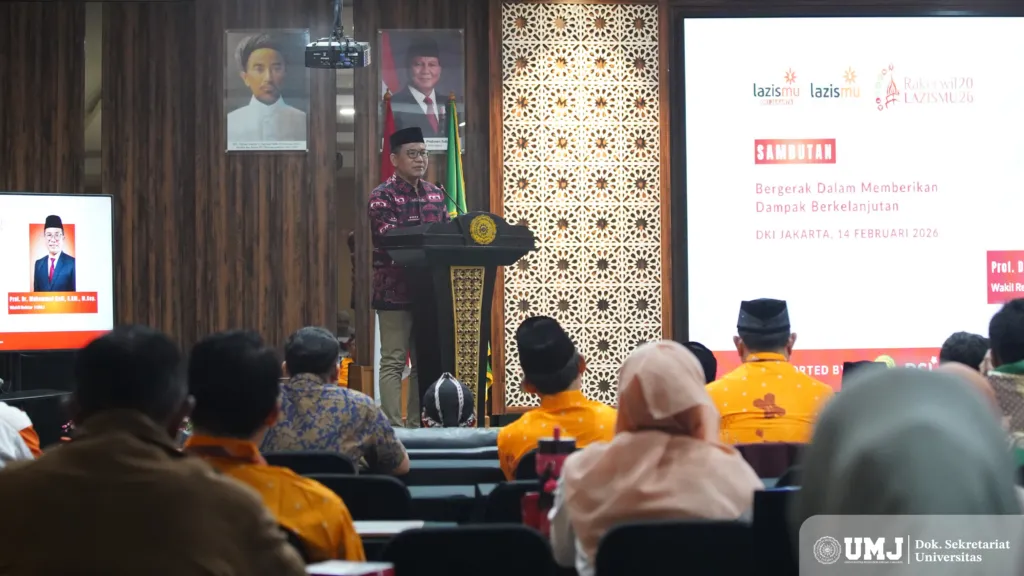 Lazismu UMJ Gelar Rakerwil DKI Jakarta 2026 dan Salurkan Bantuan untuk Mahasiswa