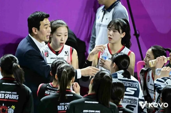 Red Sparks Terpuruk, Catat 10 Kekalahan Beruntun di Liga Voli Korea