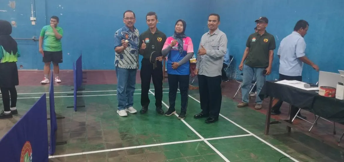 Popda Tenis Meja Bantul 2026 Resmi Dibuka, Dukung Prestasi Atlet Pelajar