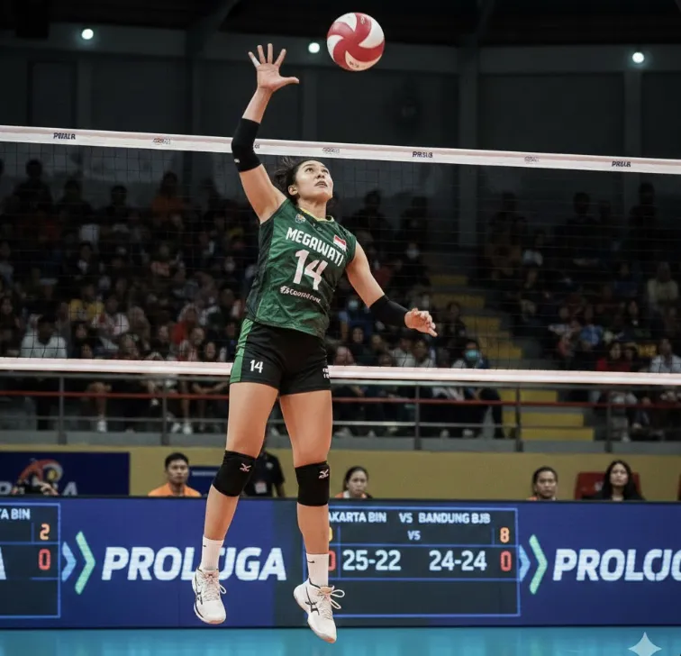 Nato Dickinson, Pemegang Sabuk Hitam Siap Memperkuat Jakarta Lavani di Proliga 2026