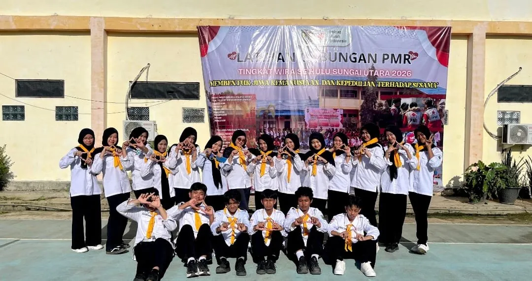 PMR MAN 2 HSU Ikuti Latihan Gabungan Kemanusiaan di Amuntai