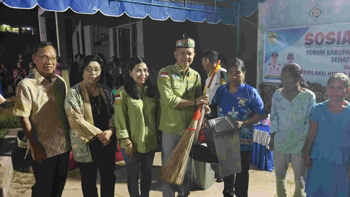 Pemerintah Kabupaten Gunung Mas Galakkan Perilaku Hidup Bersih dan Sehat di Tewah