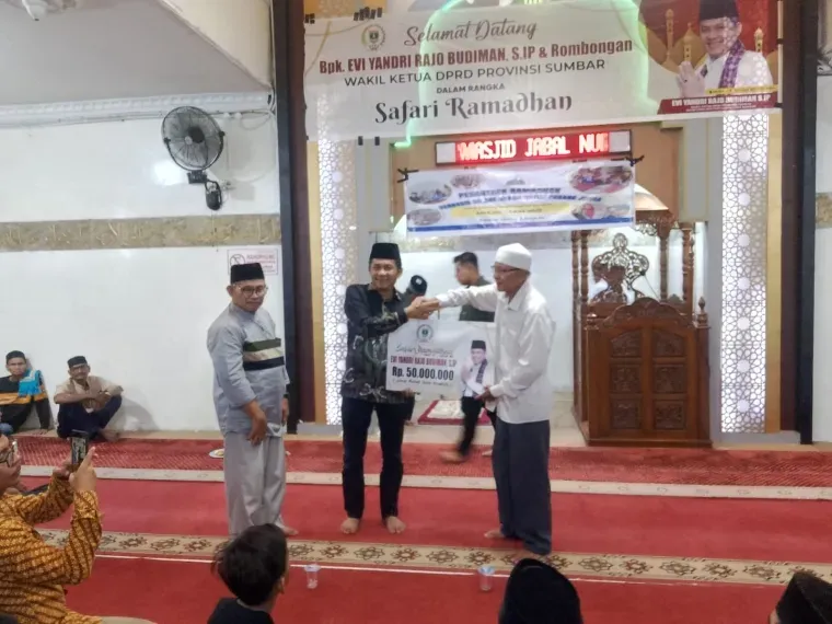 Evi Yandri Ajak Masyarakat Rehabilitasi Narkoba dan Revitalisasi Masjid di Safari Ramadhan