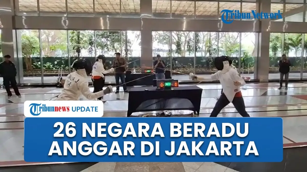 Jakarta Jadi Tuan Rumah Kejuaraan Anggar Asia 2026