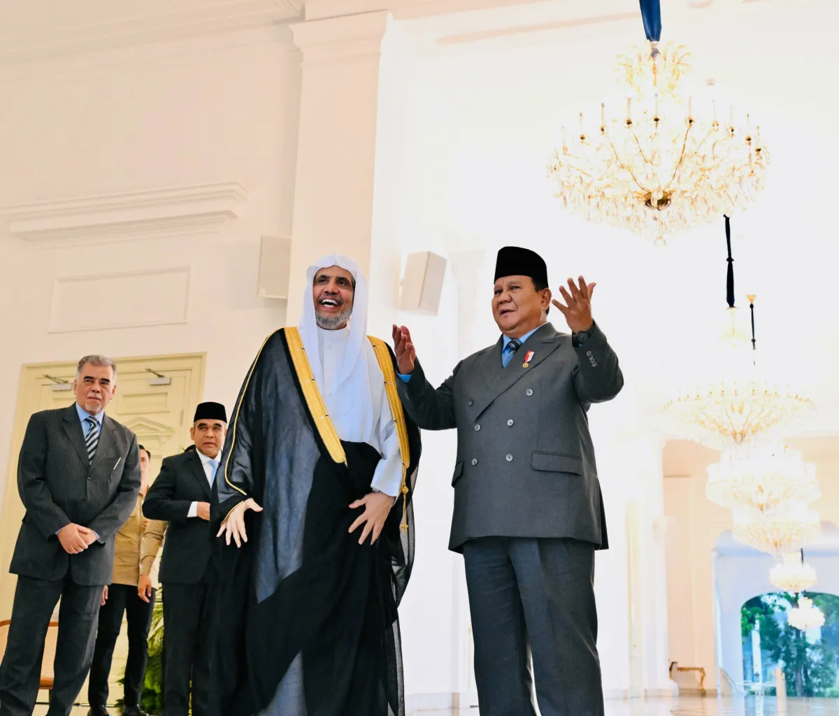 Prabowo Bahas Perdamaian Global dan Layanan Haji dengan Liga Muslim Dunia