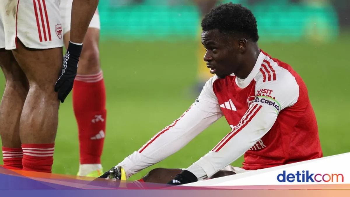 Cedera Menghantui Bukayo Saka Usai Teken Kontrak Baru