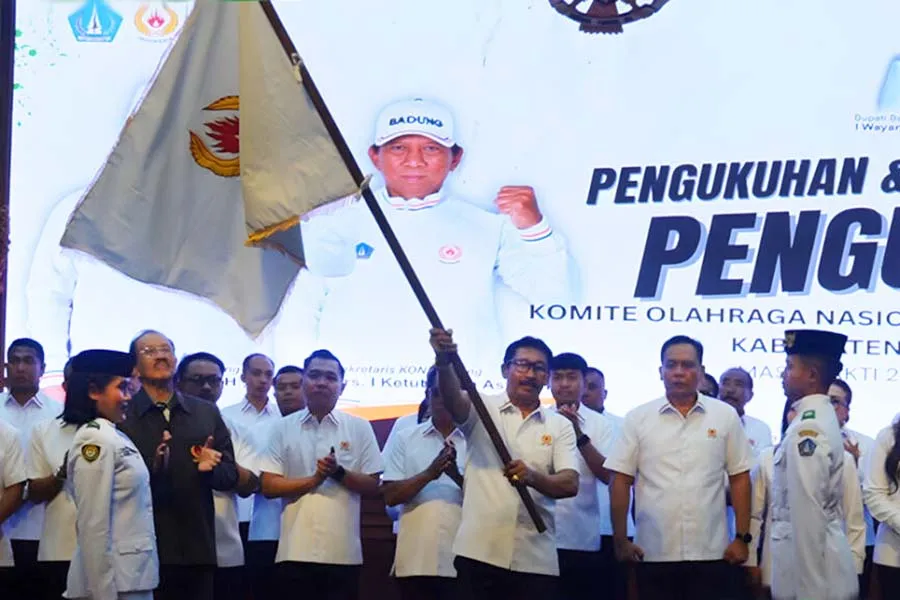 KONI Badung Fokus Pembinaan Atlet Lokal Usai Pelantikan