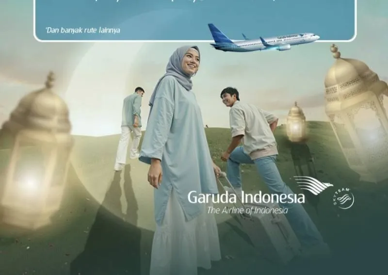 Garuda Indonesia Tawarkan Diskon 18% Tiket untuk Mudik Lebaran 2026