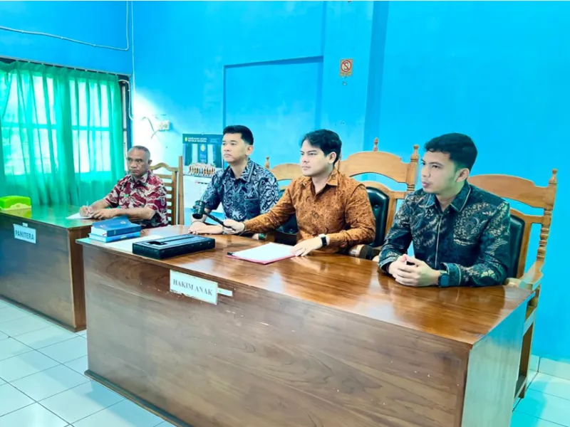 PN Larantuka Terapkan Pemaafan Hakim Pertama untuk Empat Pelajar